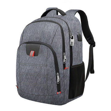 17 inches Laptop Backpack, School Backpack with USB Charging Slit for Men and Womens, Anti Theft Water Resistant Girls Boys College School Bookbag Computer Backpack