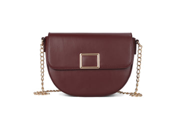 CQ1121 New Design Saddle Bag Crossbody Bags For Women gold-toned hardware Small sling bag Handbags Pu Leather Custom Logo Bags