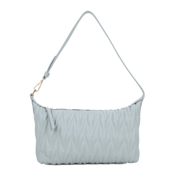 CQ1094 small Women hobo bag Knitting Fashion diamond Pattern quilted Bag Girls Luxury underarm Bag Pure Color female handbag