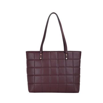 CQ1021 2023 New Arrivals Trendy women Tote bag large capacity plain PU quilting seam Single shoulder bag armpit Satchel handbag